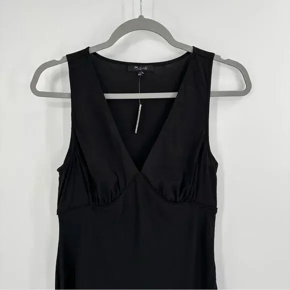 Madewell “The Ariana”  Black Midi Dress - Picture 7 of 13